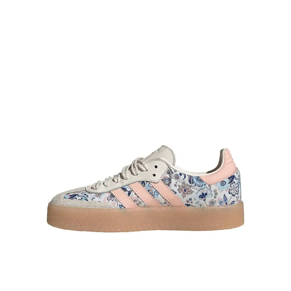 Adidas shoes - adidas  Liberty London Sambae - Liberty London Sambae - JQ2009 - Blue, Off White 9