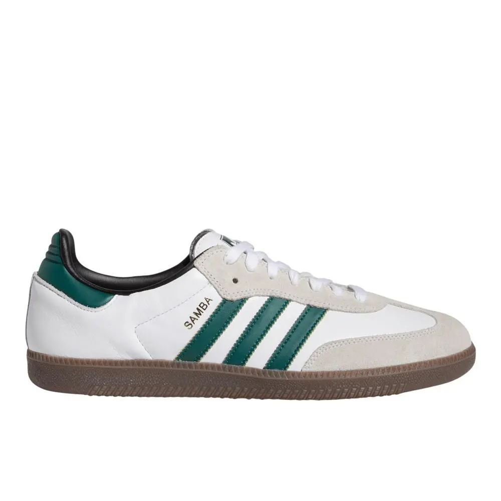 Adidas Samba Adv Mens Green White Sneakers Athletic Shoes GY6940