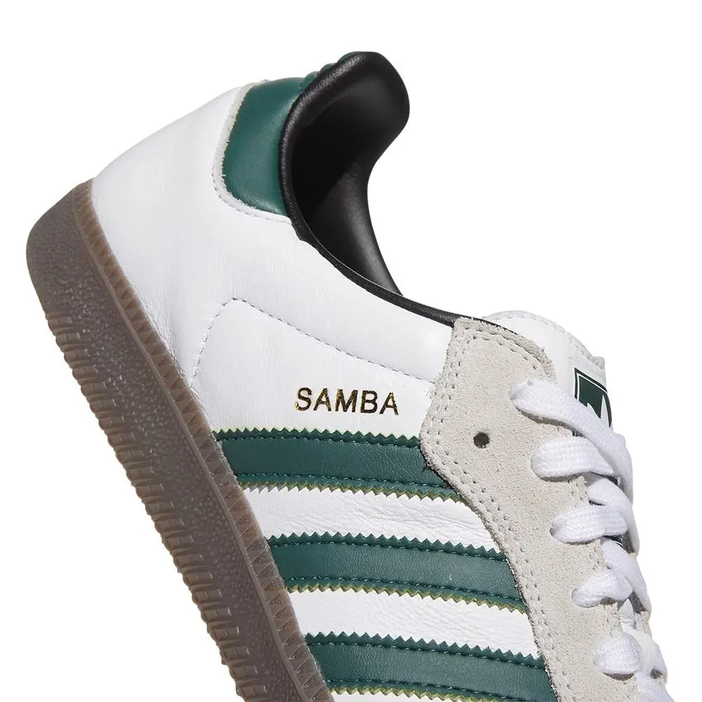 Adidas shoes - adidas Samba Adv - Samba Adv - GY6940 - Green, White 4