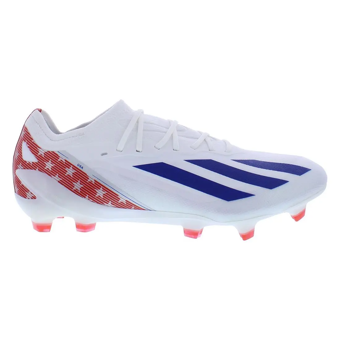 Adidas shoes - Footwear White/Power Blue/Red, Main: White 2