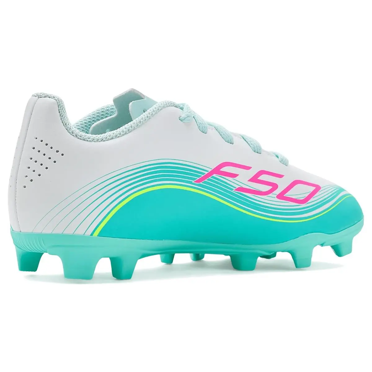 Adidas shoes - White/Lucid Pink/Flash Aqua 1