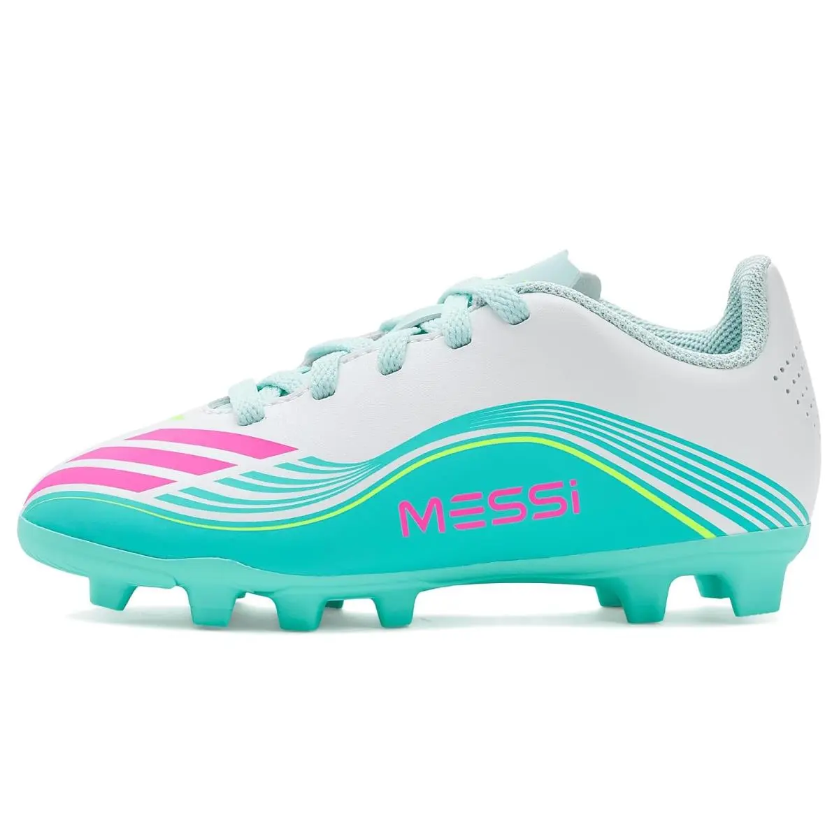 Adidas shoes - White/Lucid Pink/Flash Aqua 9