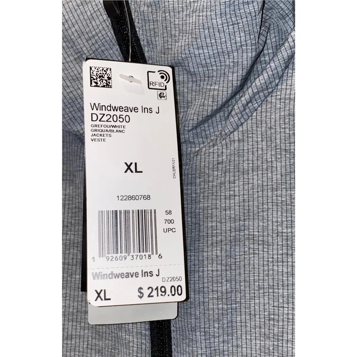 Adidas clothing - adidas Terrex Windweave - Terrex Windweave - DZ2050 - Gray 7
