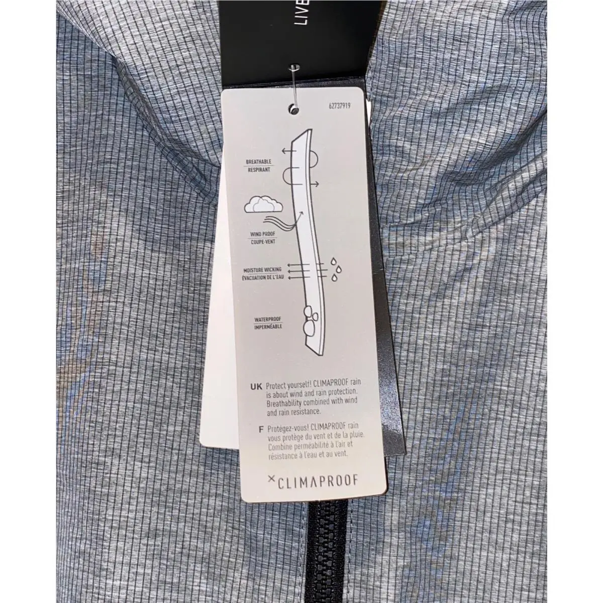 Adidas clothing - adidas Terrex Windweave - Terrex Windweave - DZ2050 - Gray 21