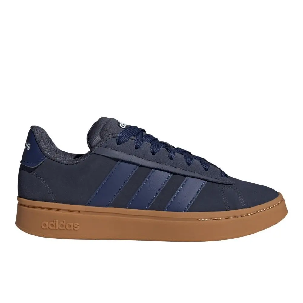 Adidas Grand Court Alpha Mens Blue Sneakers Casual Shoes JQ3008 - Blue