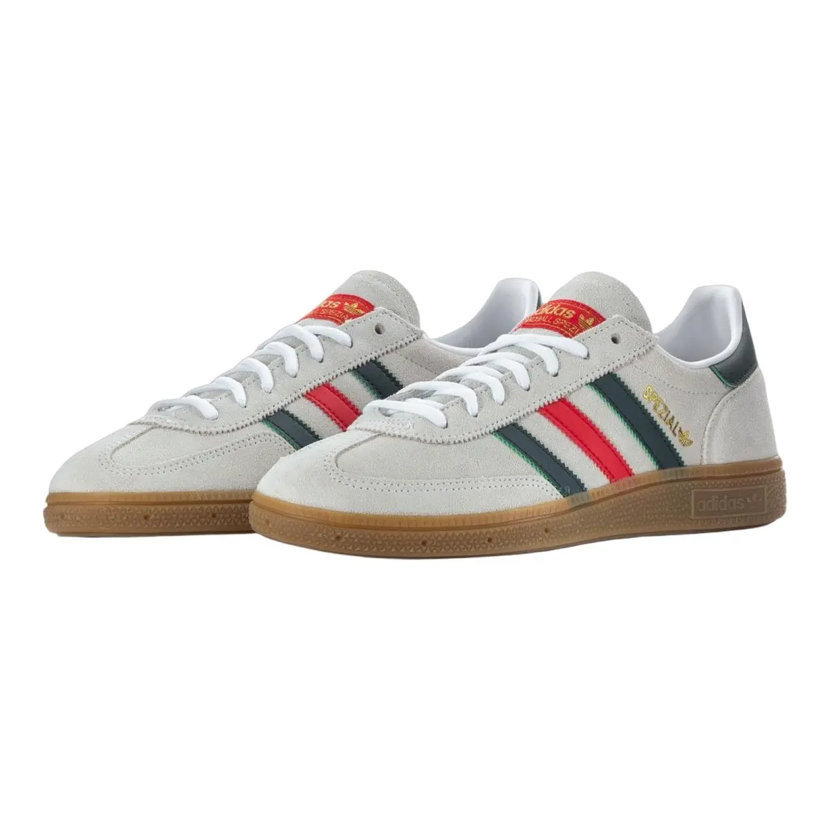 Adidas shoes - Handball Spezial - Handball Spezial - HP3674 - (FMF) White/Aurora Ivy/Better Scarlet 0
