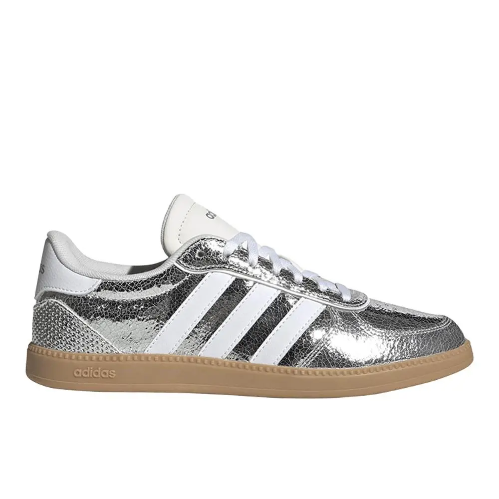 Breaknet Sleek Womens Silver Sneakers Casual Shoes SB1158-LA7786 10 by Adidas