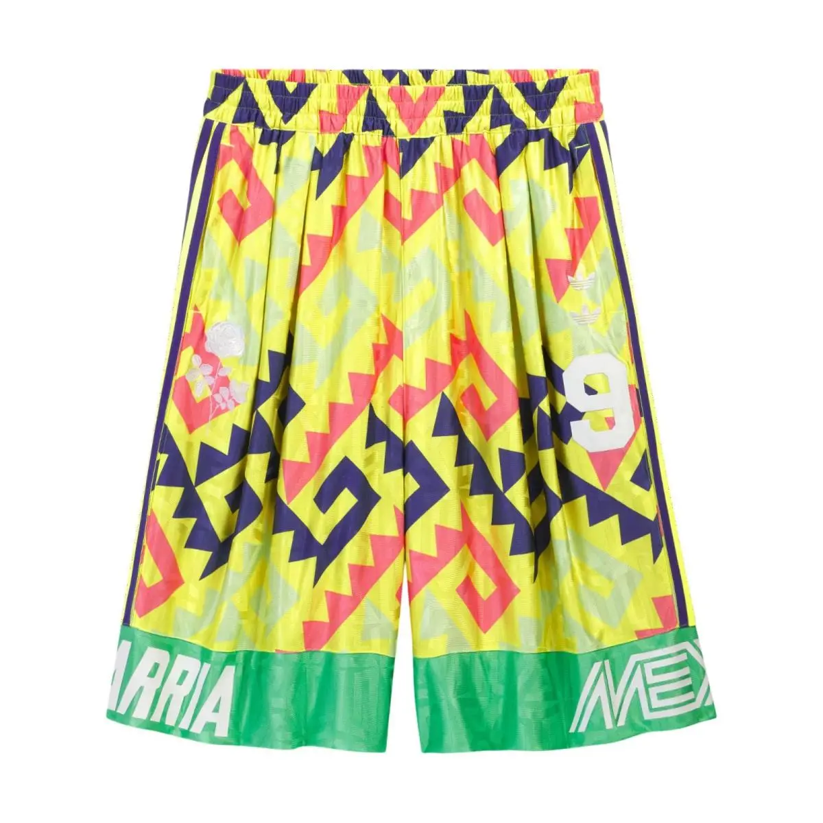 Men`s Adidas WC Willy Chavarria Aop Mexico Goalkeeper Long Shorts KU7804