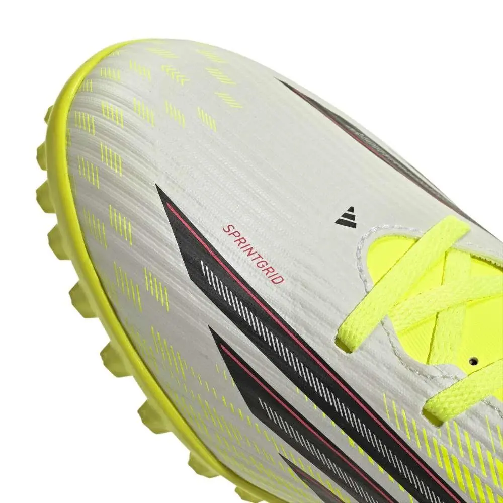 Adidas shoes - adidas F50 Club Turf Football - JR9051 - White, Yellow 4