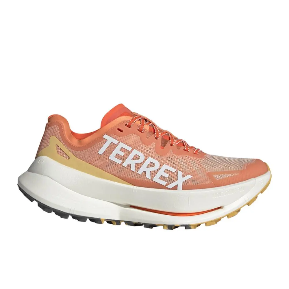 Terrex Agravic Speed Ultra Trail Running Womens Orange Sneakers Athletic by Adidas
