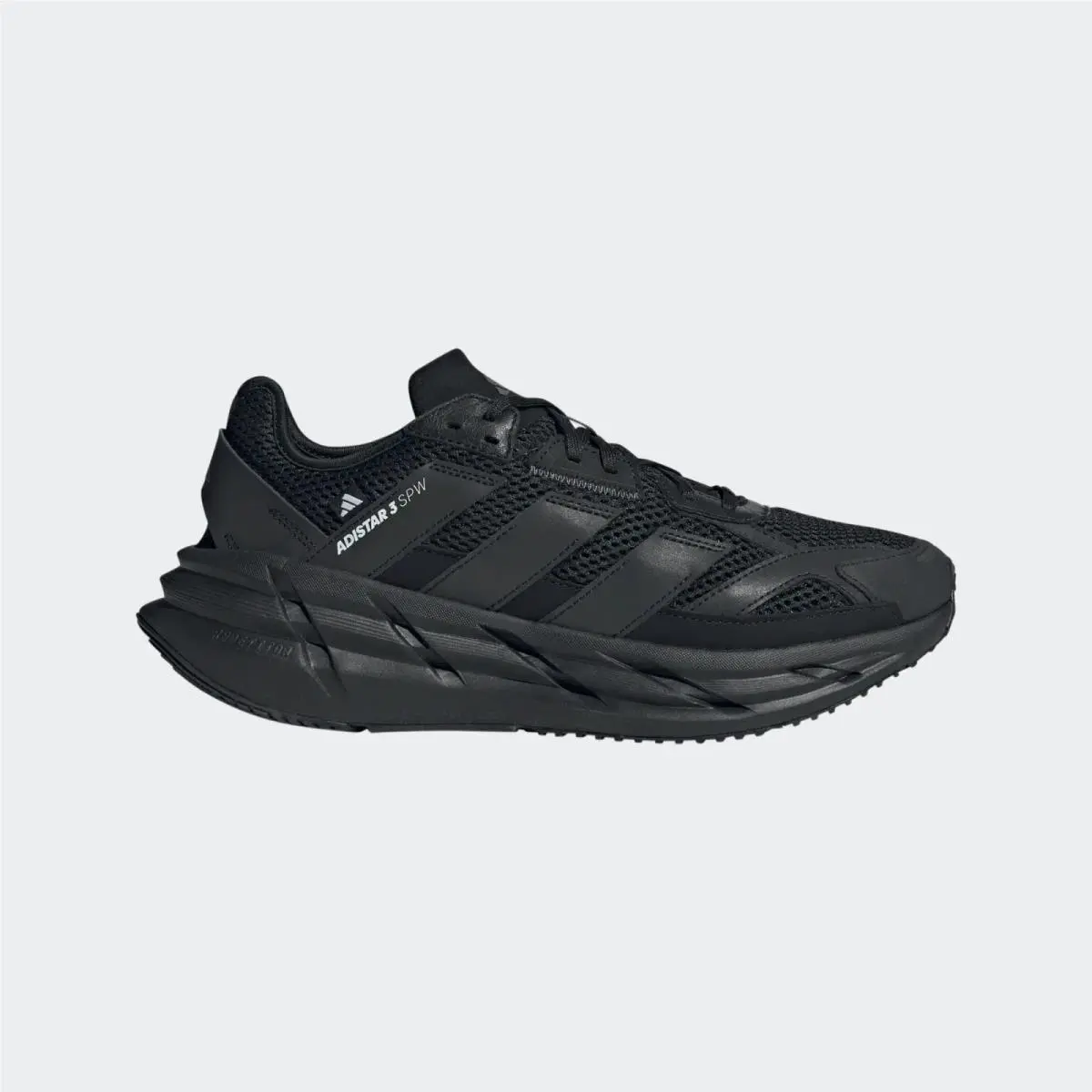 Men`s Adistar 3 Sportswear Core Black Core Black Grey Six JQ0755 by Adidas