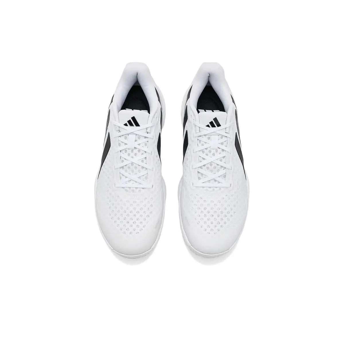 Adidas shoes - White/Black/Silver Metallic 7