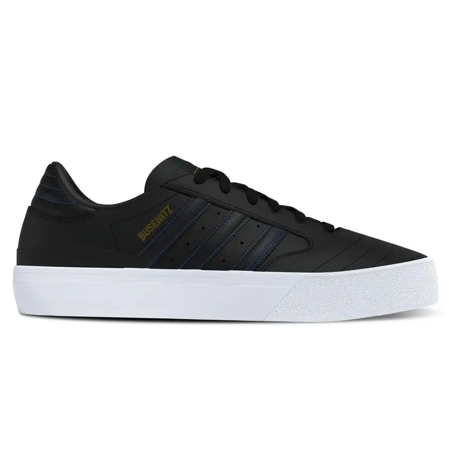 Skateboarding Busenitz Vulc 2.0 - Black / White / Blue Shoes by Adidas