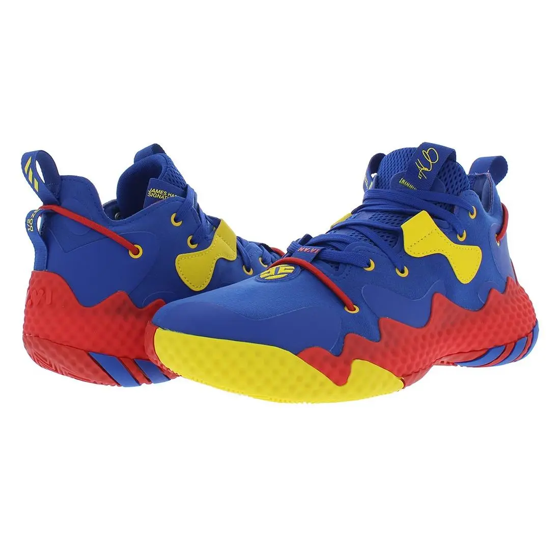 Adidas shoes - Blue/Red/Yellow, Main: Blue 0