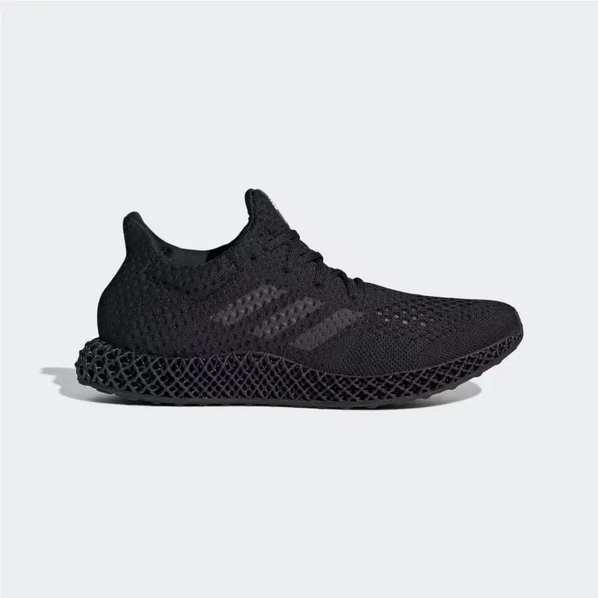Men`s  4D Futurecraft Running Shoes Black Q46228 by Adidas