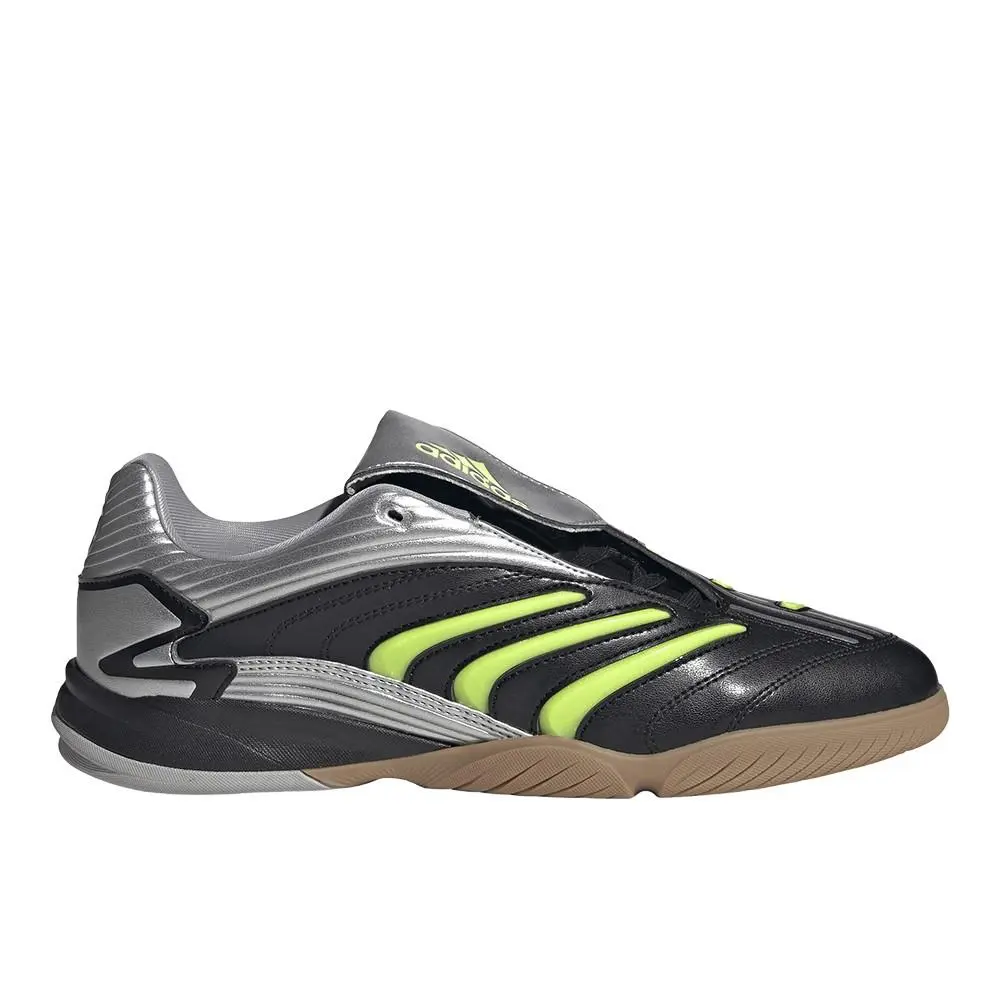 Predator Sala Mens Black Silver Sneakers Casual Shoes JQ3917 by Adidas