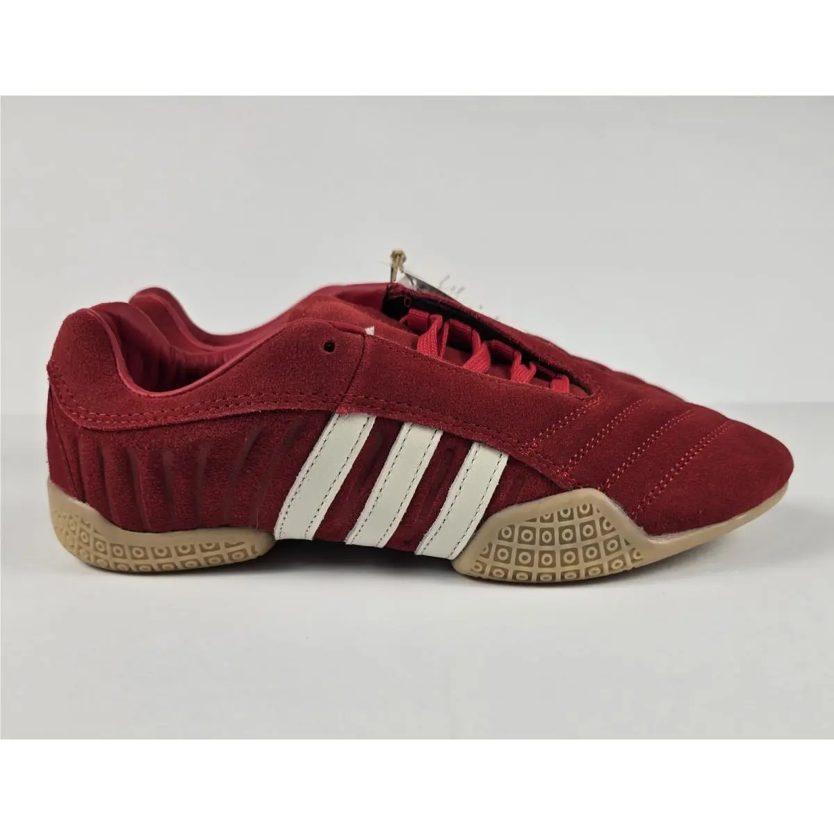 Women`s Taekwondo Mei Elite Scarlet White Gum Women Size 7/8 IH1851 by Adidas