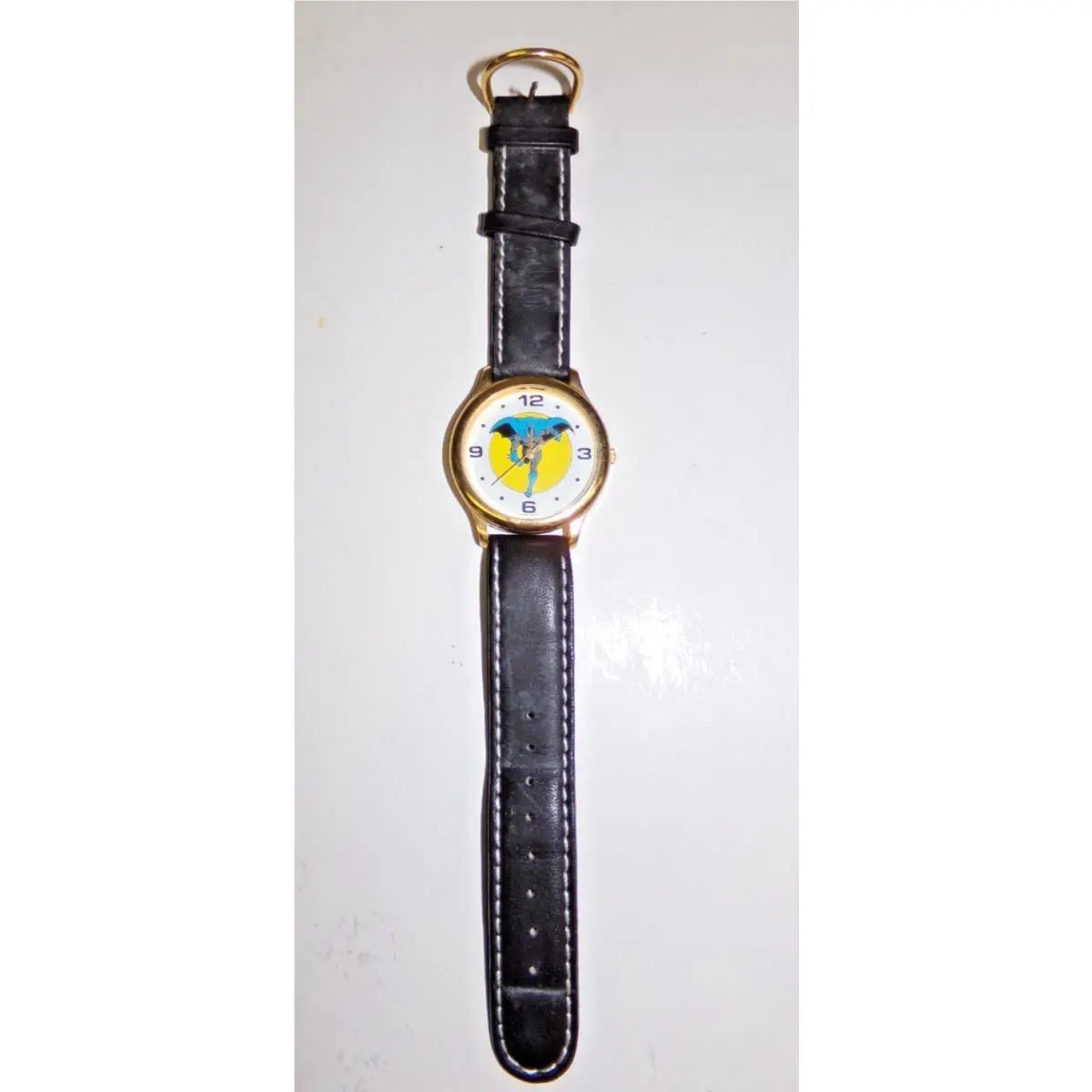 1989  Batman Wristwatch - Works by Fossil