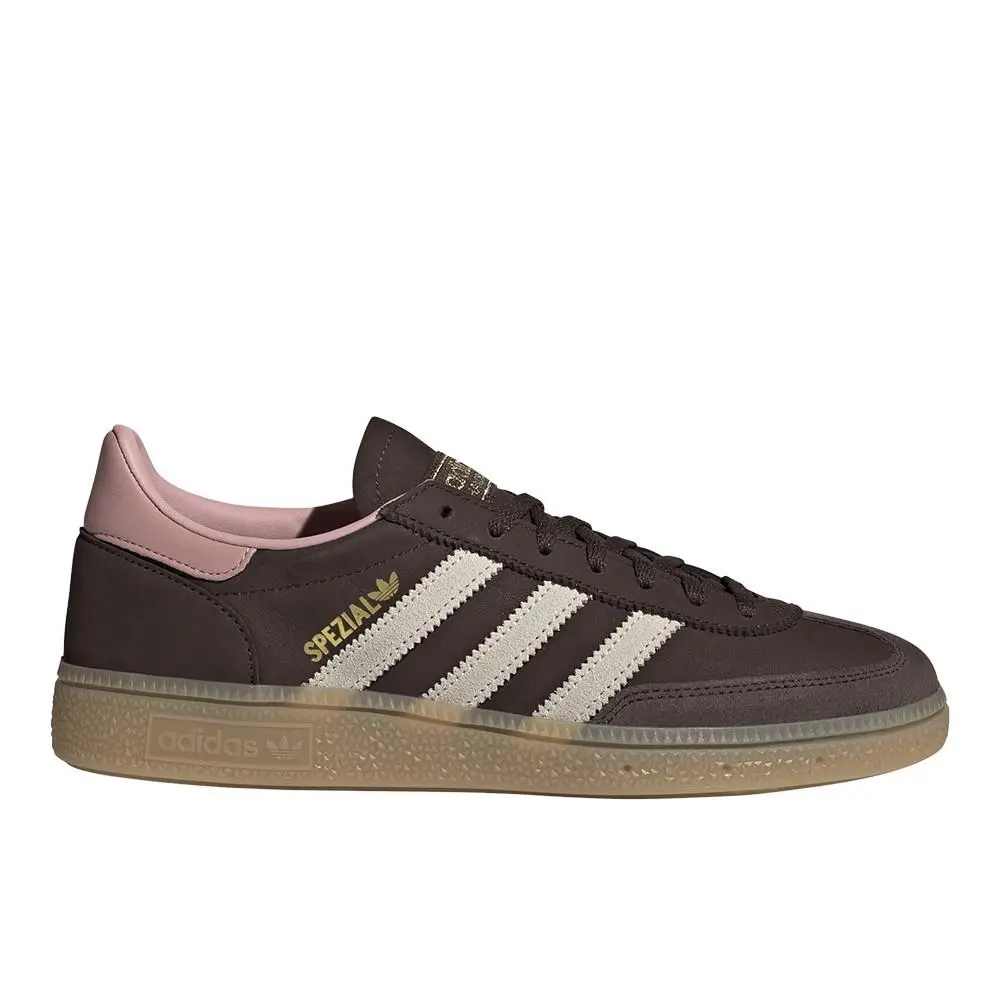 Adidas Handball Spezial Womens Brown Sneakers Casual Shoes JR0852