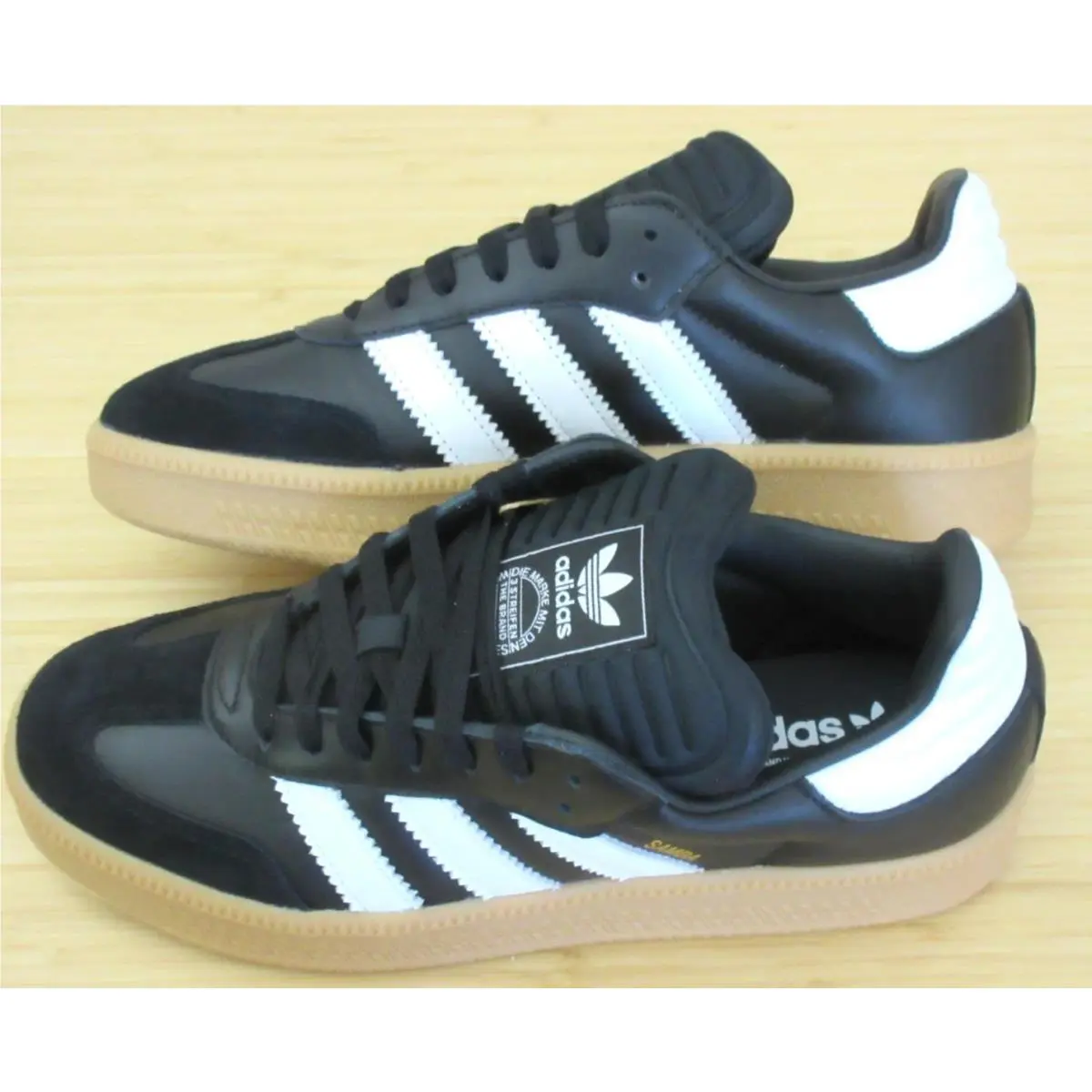 Adidas Originals Samba Xlg Sneakers Shoes Black Gum IE1379 Sz 11 11.5