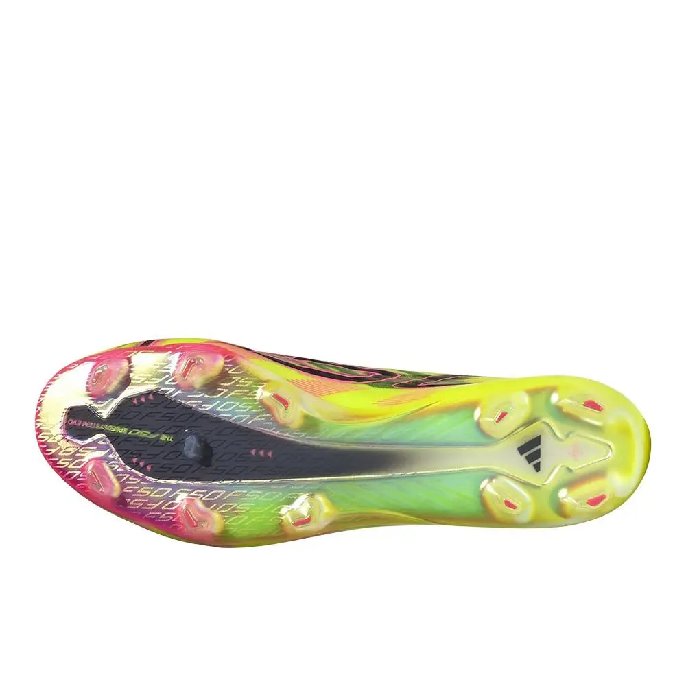 Adidas shoes - adidas F50 Hyperfast Evo Firm Ground Soccer Cleats - SB1158-KJ6106 - Yellow 11