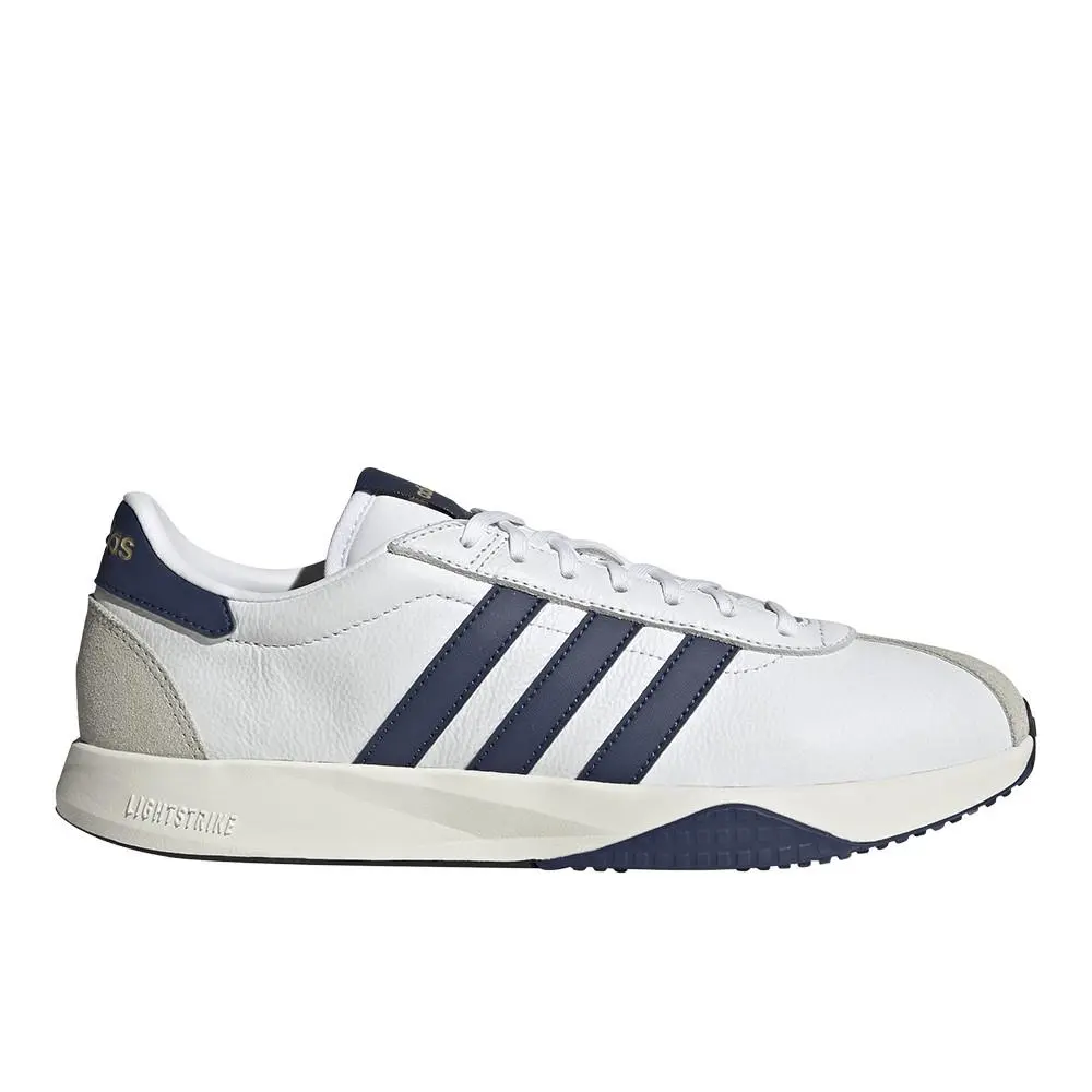 Run 7626 Mens White Sneakers Casual Shoes HQ2337 by Adidas