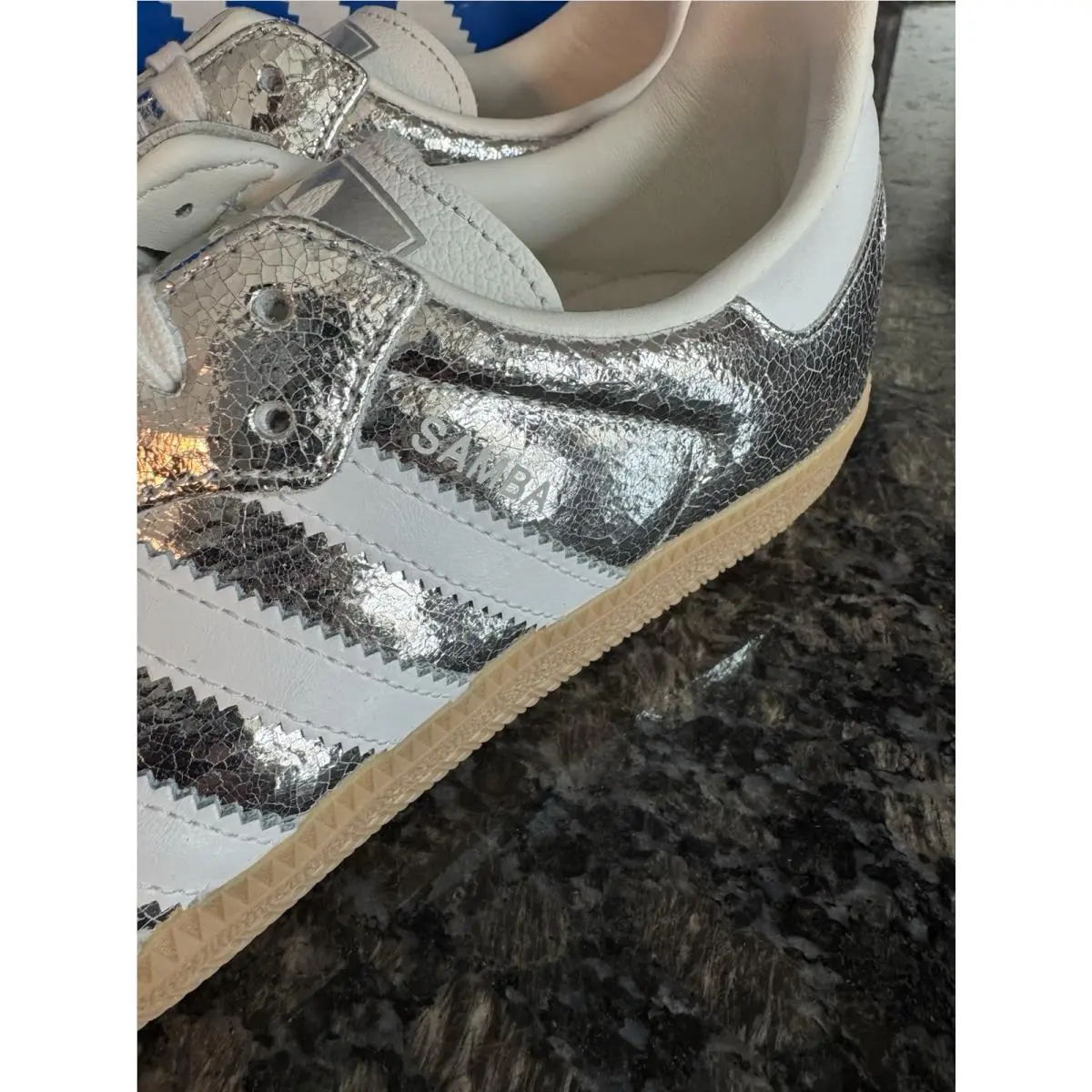 Adidas shoes - adidas Samba - Samba - JR0035 - Silver 0
