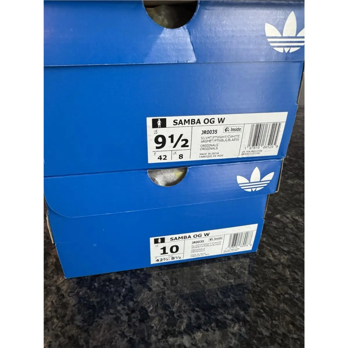 Adidas shoes - adidas Samba - Samba - JR0035 - Silver 16
