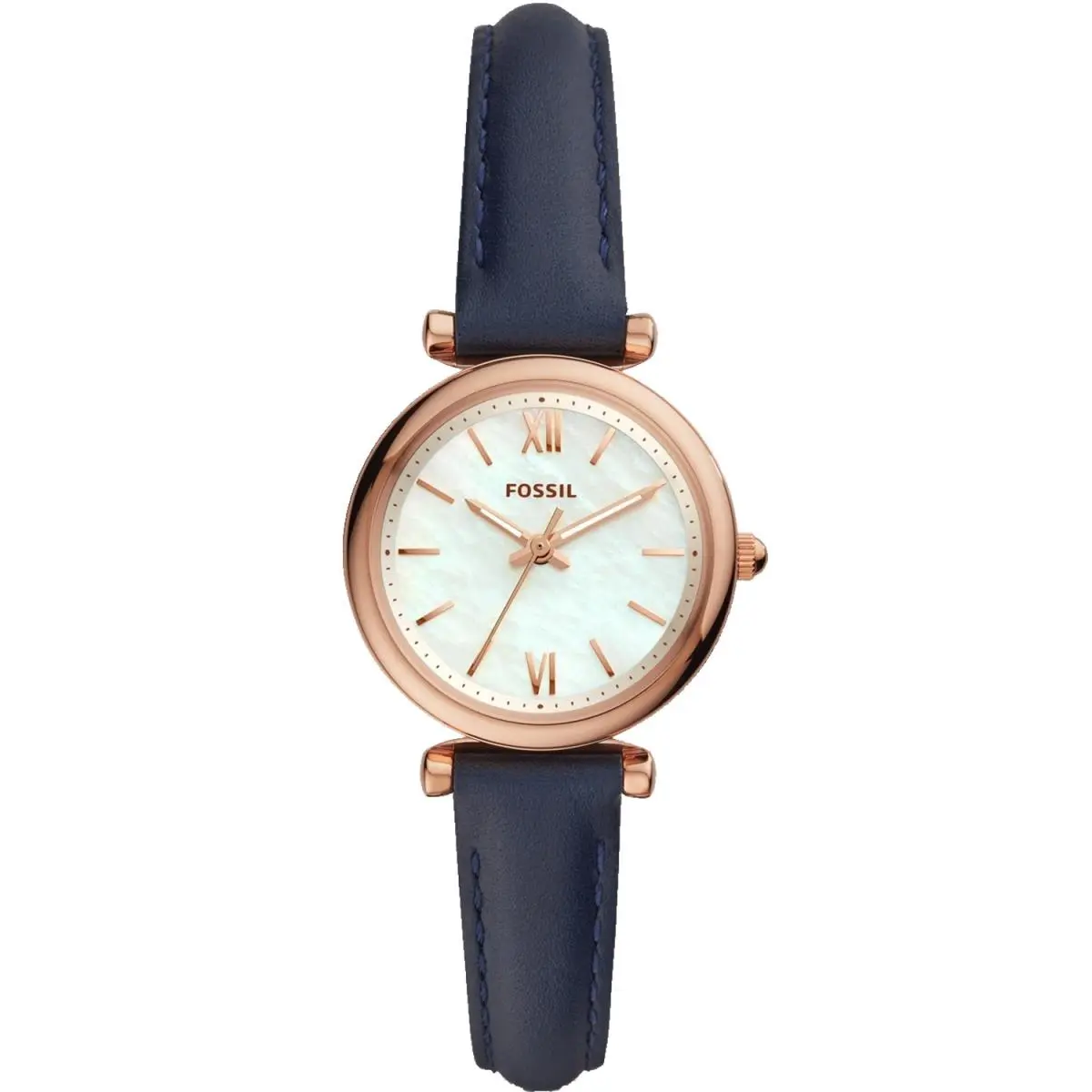 Women`s Carlie Mini Mother of Pearl Dial Watch - ES4502 by Fossil