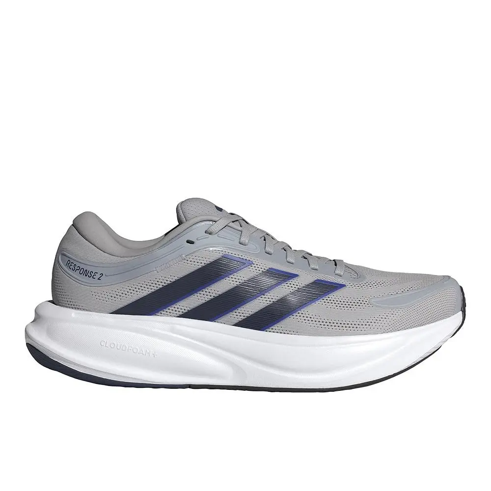 Response 2 Running Mens Grey Sneakers Athletic Shoes KJ1754 by Adidas