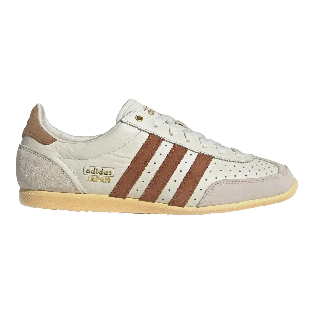 Japan Comfort Walking Casual Sneakers Womens Size 5-11 Off White/Dusky Bronze/Brown Desert by Adidas