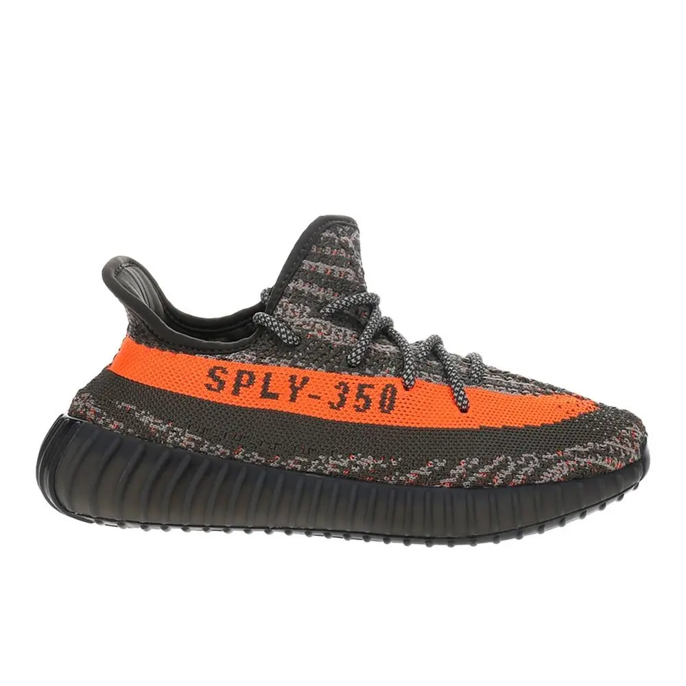 Adidas shoes - adidas  Yeezy Boost 350 V2 - HQ7045 - Black, Grey, Orange 8