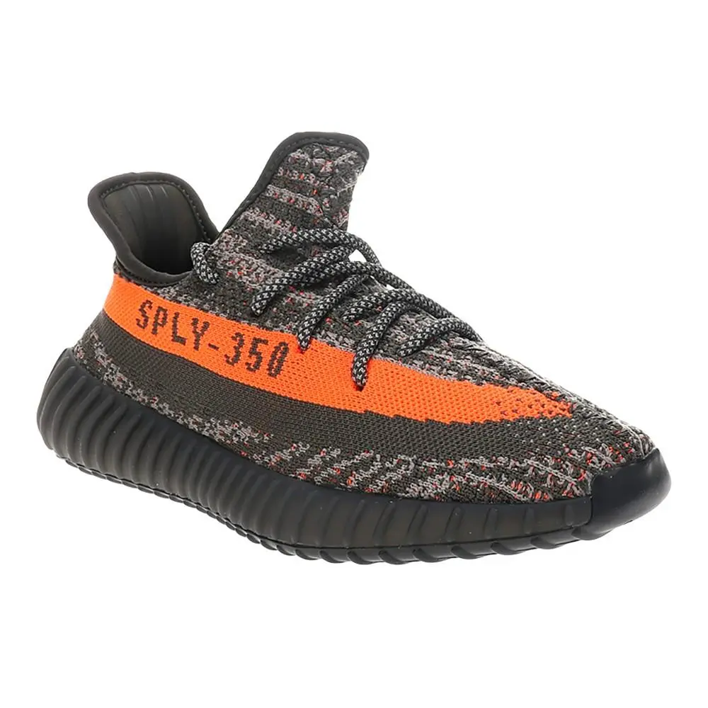 Adidas shoes - adidas  Yeezy Boost 350 V2 - HQ7045 - Black, Grey, Orange 9