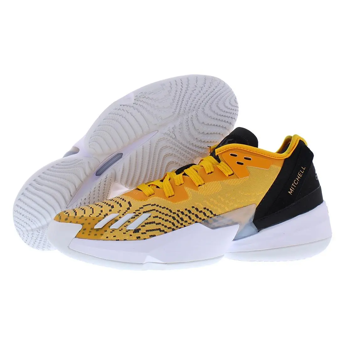 Adidas SM D.o.n Issue 4 Unisex Shoes - Solid Gold/Core Black/Team College Gold, Full: Solid Gold/Core Black/Team College Gold