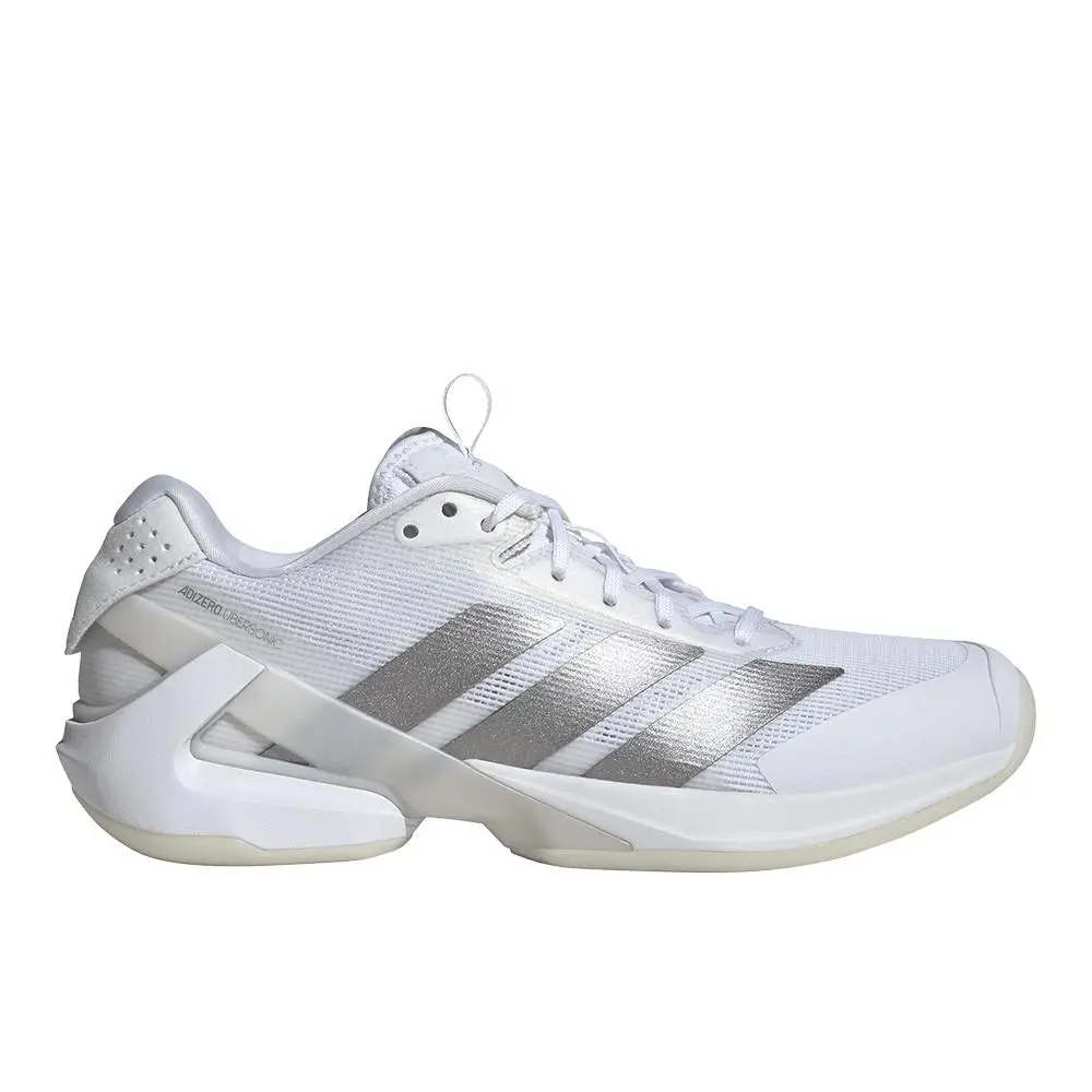Adidas Adizero Ubersonic 5 Tennis Womens White Sneakers Athletic Shoes SB1158-I