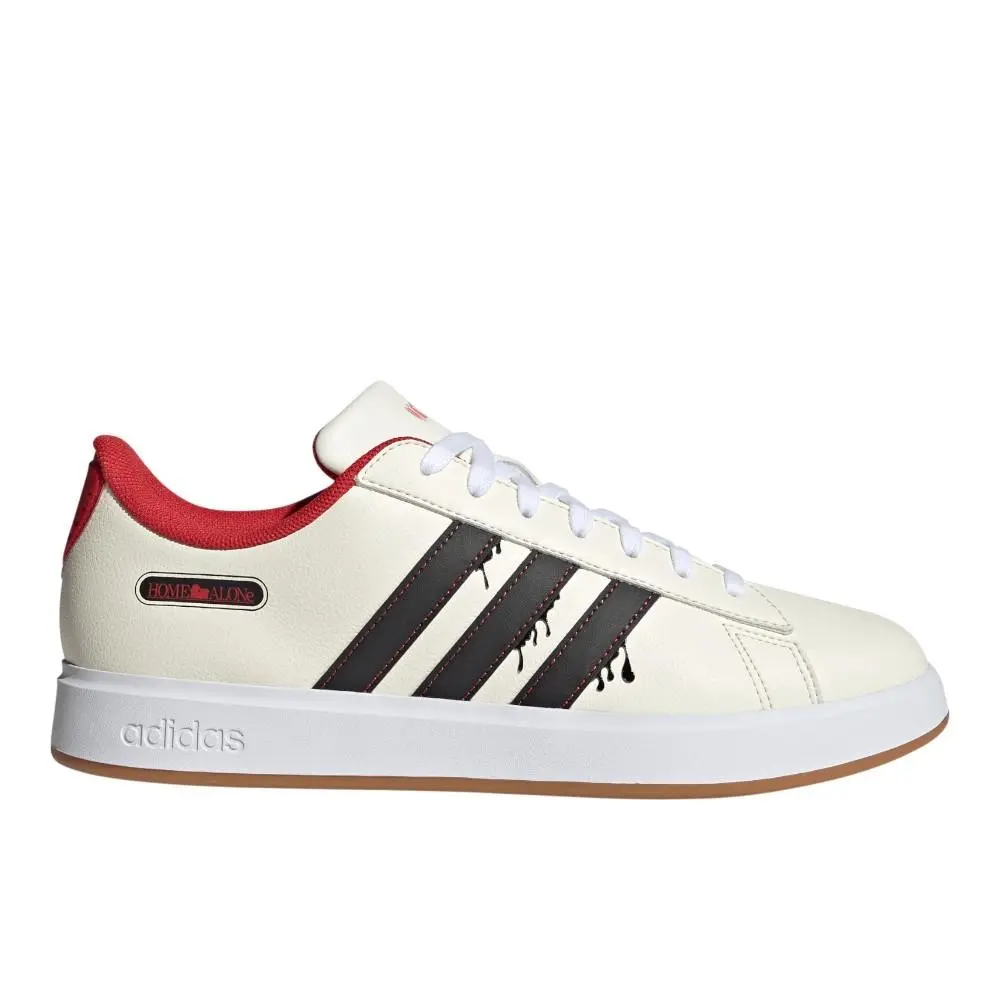 Adidas 20Th Century Fox Home Alone Grand Court Mens White Sneakers Casual Shoe - White