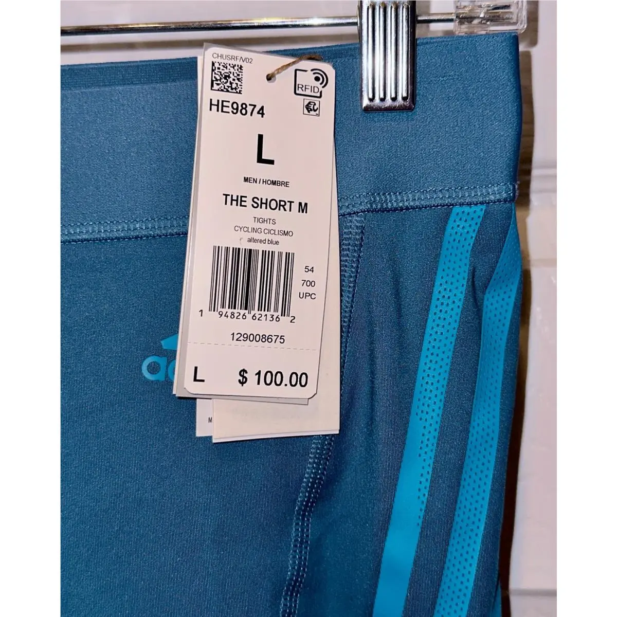Adidas clothing - ADIDAS The Cycling Short - The Cycling Short - HE9874 - Blue 11