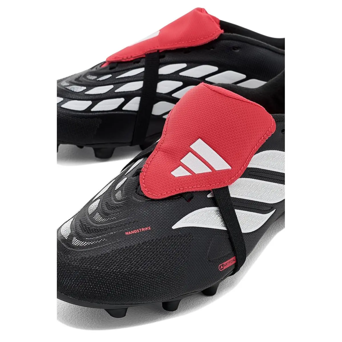 Adidas shoes - Black/White/Lucid Red 4
