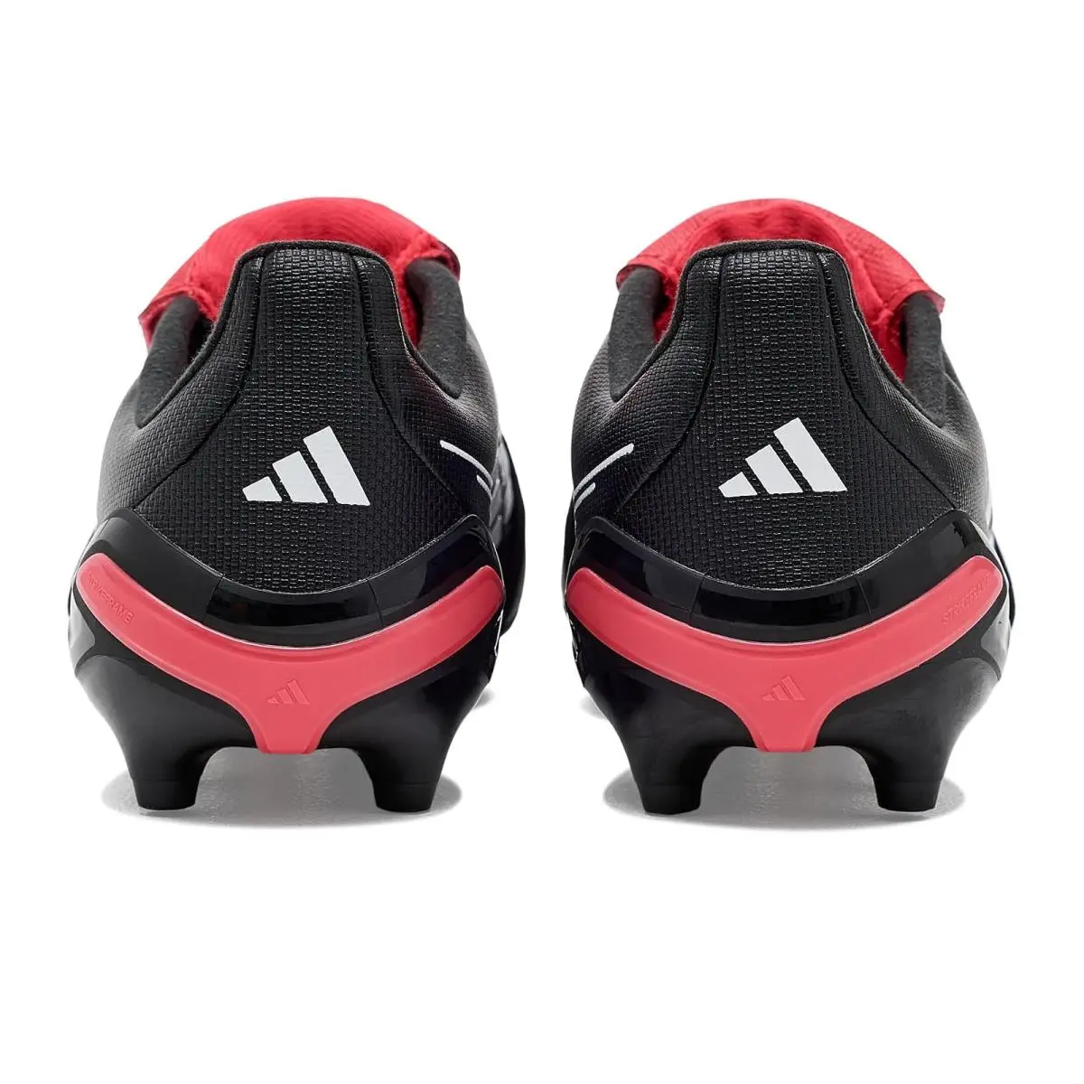 Adidas shoes - Black/White/Lucid Red 5