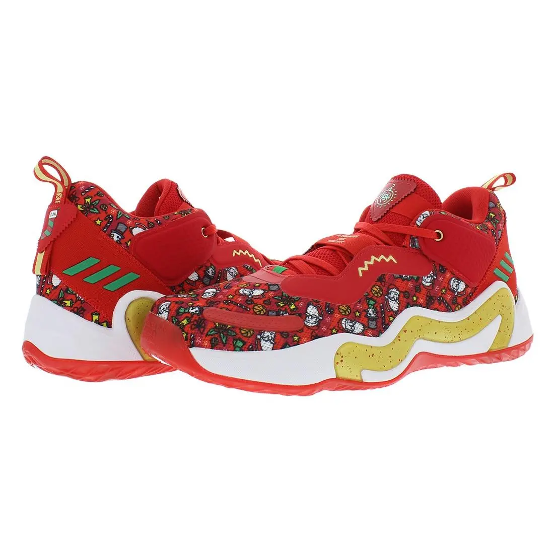 Adidas shoes - Red/Gold, Main: Red 0