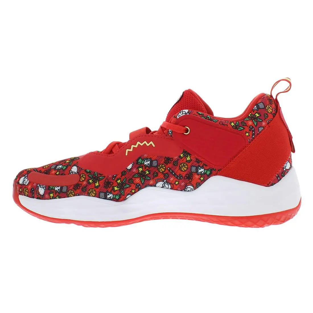 Adidas shoes - Red/Gold, Main: Red 1