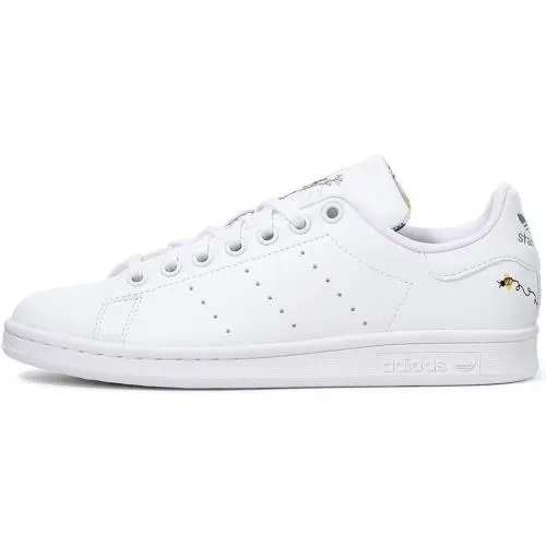 Adidas shoes - Cloud White / Green / Shock Purple 1