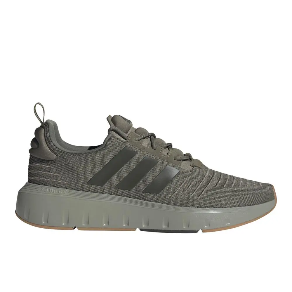 Adidas Swift Run Mens Green Sneakers Casual Shoes ID3012