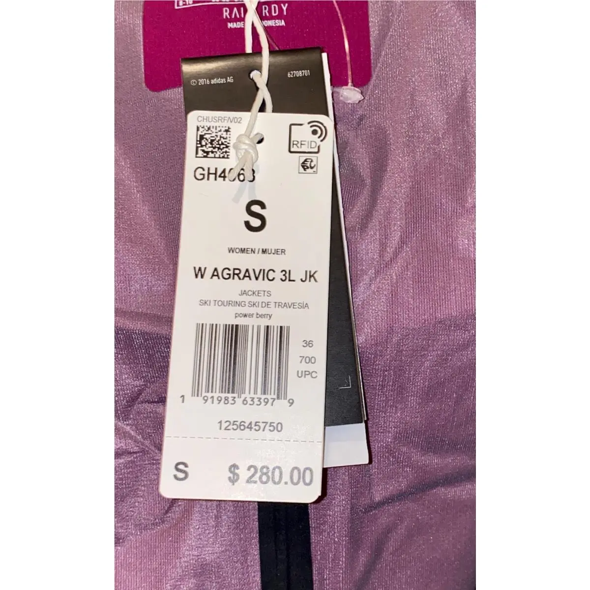 Adidas clothing - Agravic 3L Packable - Agravic Packable - GH4663 - Pink 7