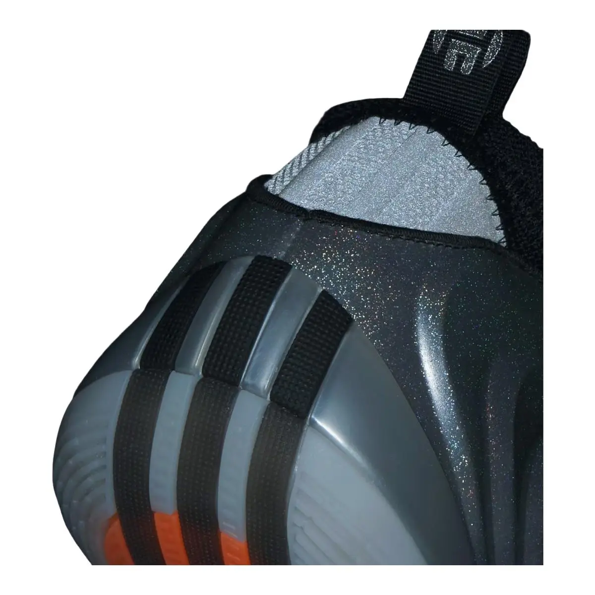 Adidas shoes Harden Volume - Silver Metallic/Core Black/Lucid Orange 8