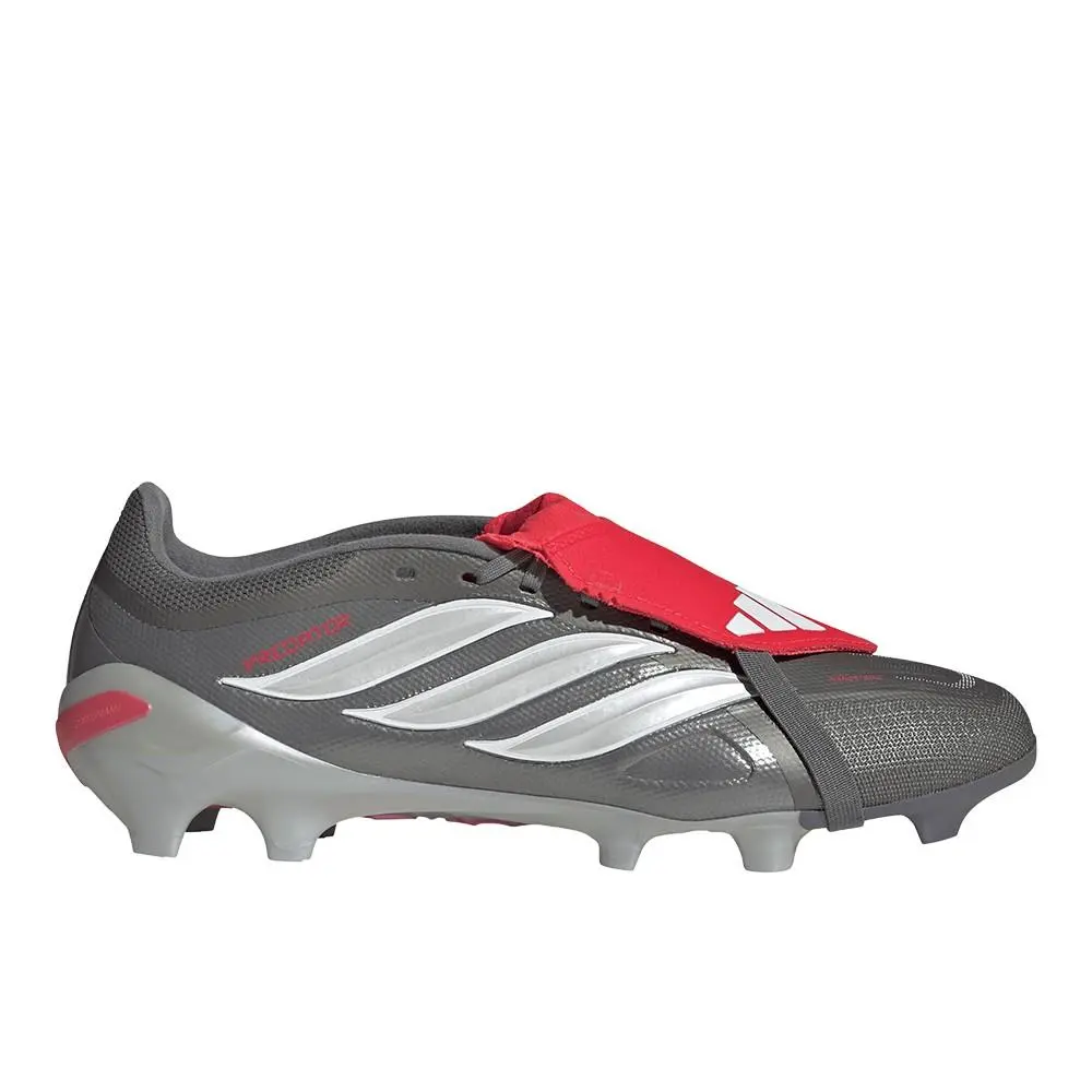 Adidas Predator League Foldover Tongue Firm Ground Soccer Cleats Unisex Grey Sne