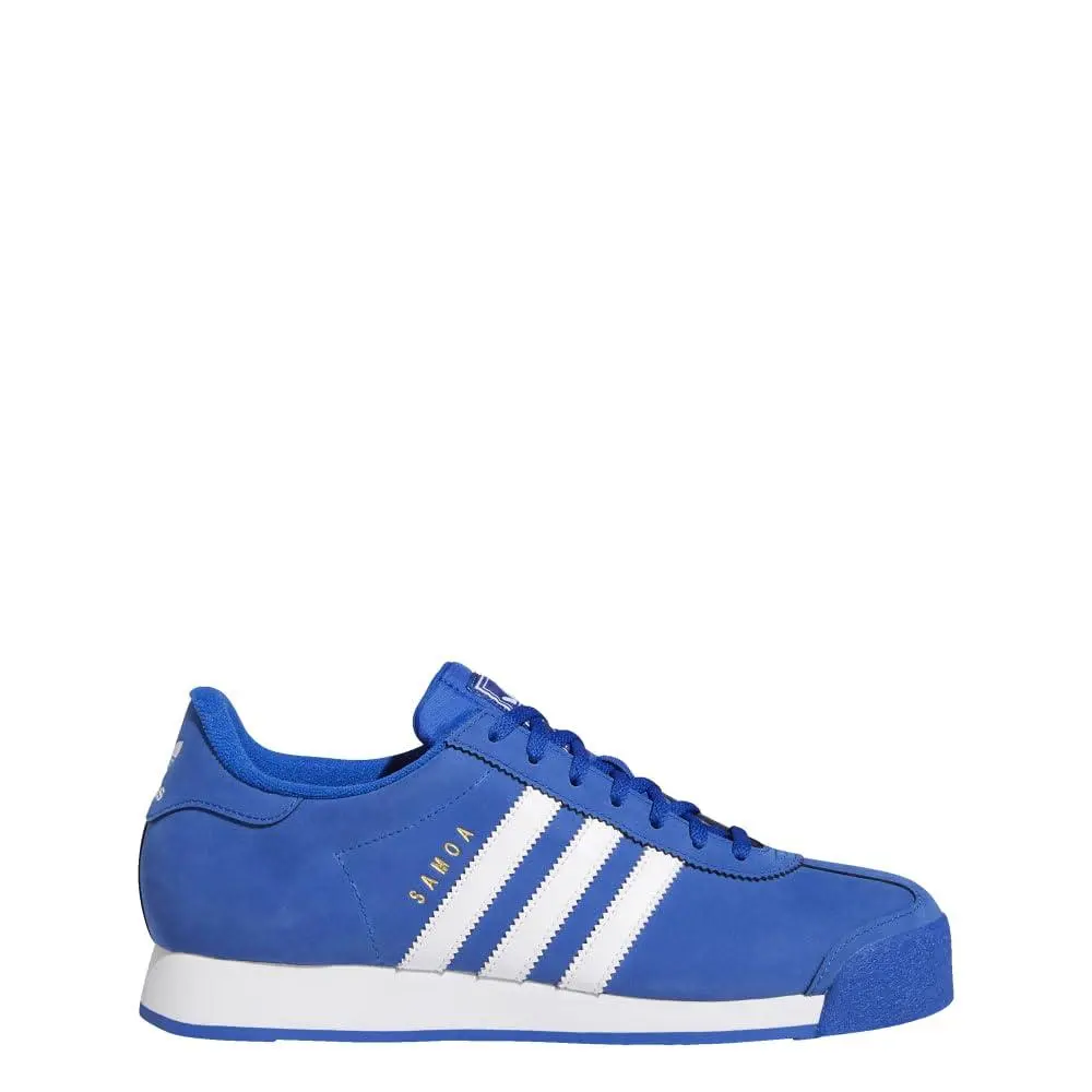 Adidas Originals Mens Samoa Lace Up Sneakers Shoes Casual - Blue - Size