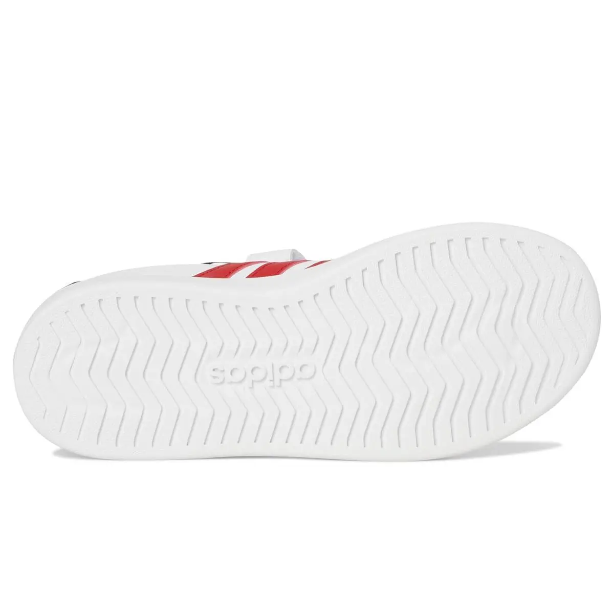 Adidas shoes - White/Better Scarlet/Black 8