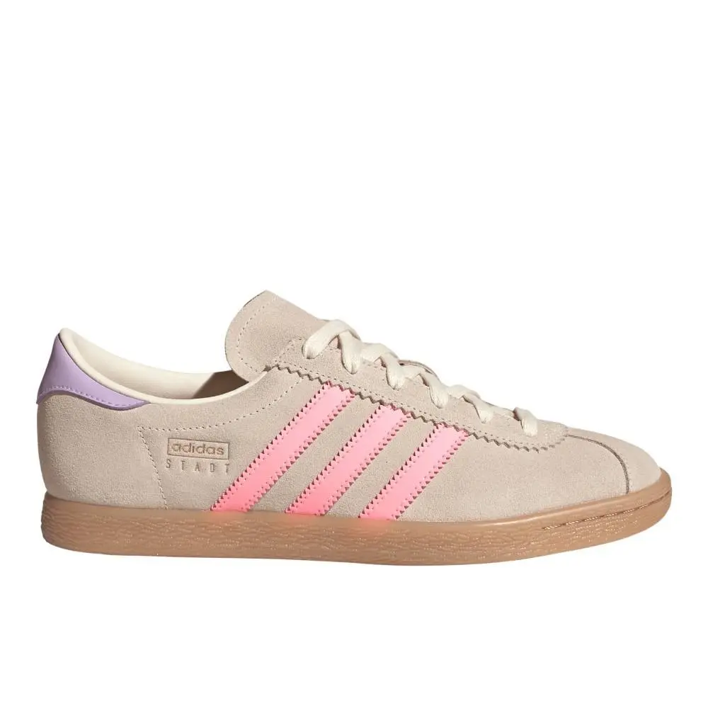 Adidas Stadt Womens Beige Sneakers Casual Shoes JQ9017 - Beige