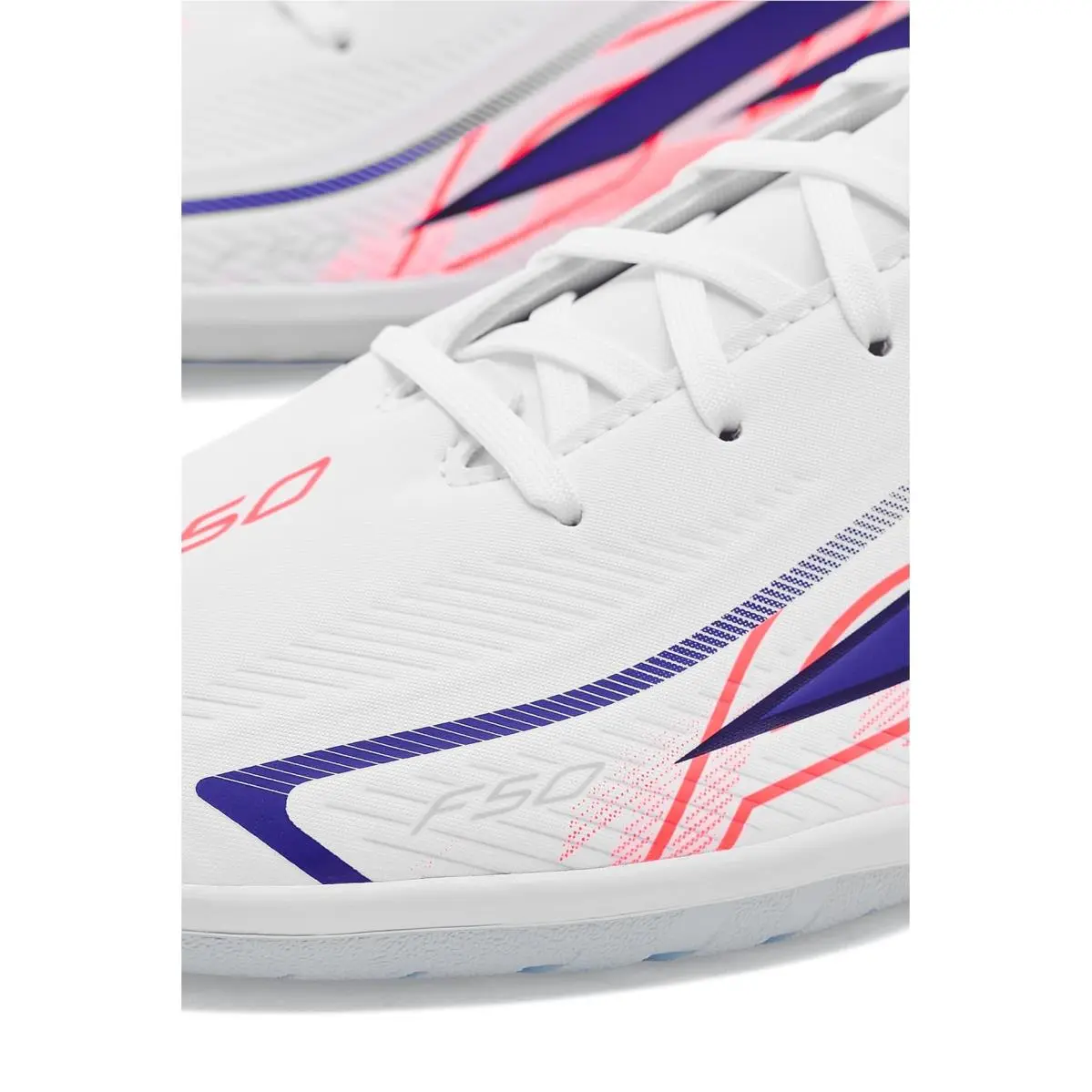 Adidas shoes - White/Solar Purple/Solar Turbo 11